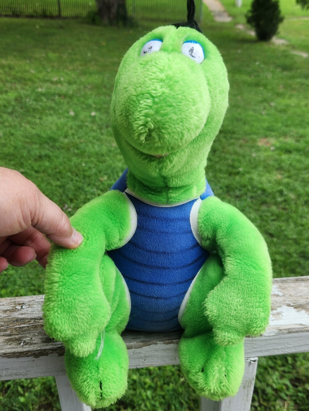 Dr Seuss Yertle The Turtle Vintage Plush Toy